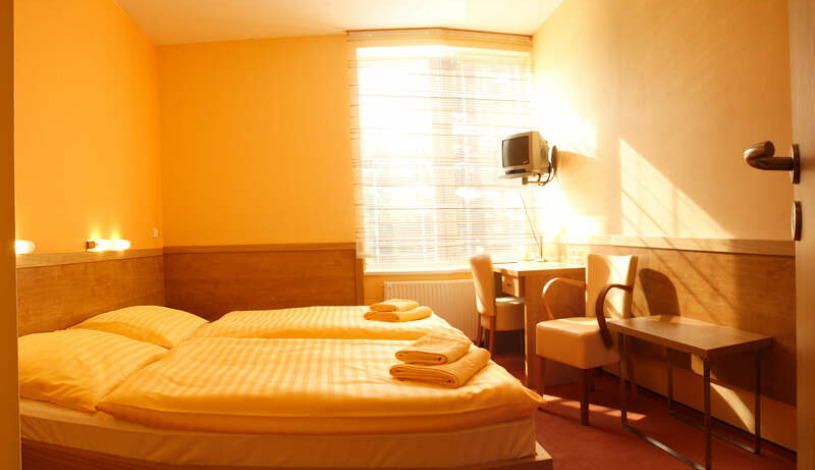 VILLA SLOVENSKÁ Zlín - dvoulůžkový pokoj - STANDARD, Jednolůžkový pokoj