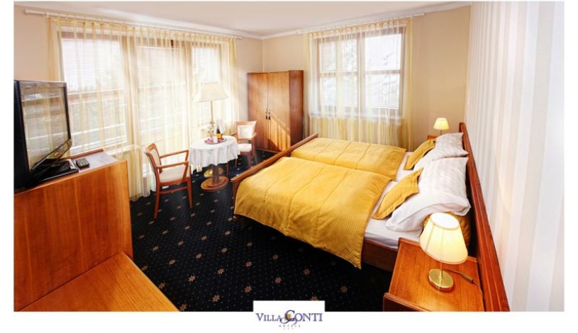 Hotel VILLA CONTI Písek - Jednolůžkový pokoj, Dvoulůžkový