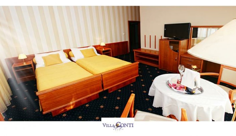 Hotel VILLA CONTI Písek - Jednolůžkový pokoj, Dvoulůžkový