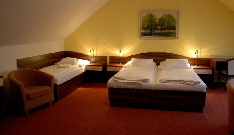 Hotel U Kapličky Písek - Třílůžkové pokoje