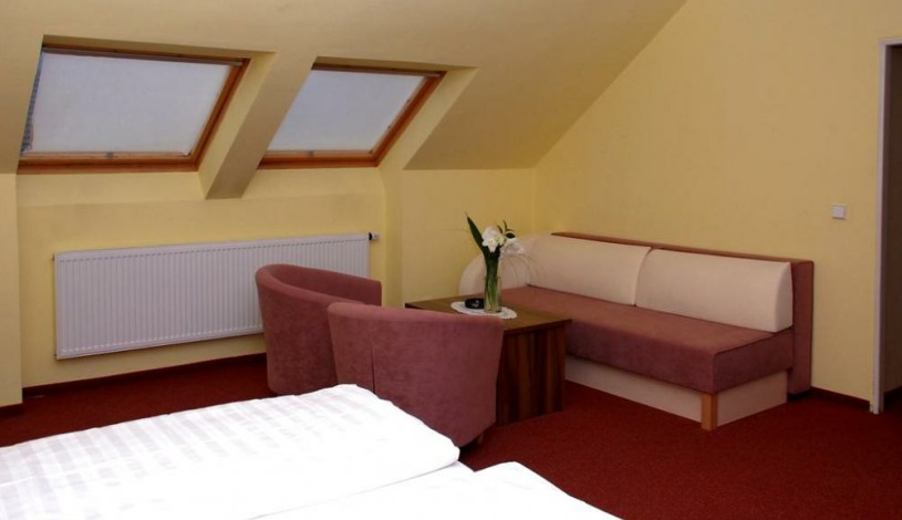 Hotel U Kapličky Písek - Třílůžkové pokoje