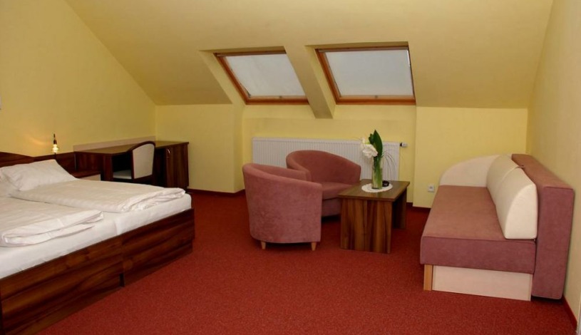 Hotel U Kapličky Písek - Třílůžkové pokoje