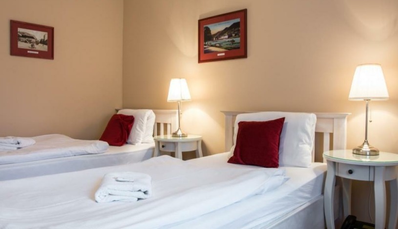 Pivovar Hotel Na Rychtě Ústí nad Labem - Dvoulůžkový pokoj - twin bed - oddělená lůžka