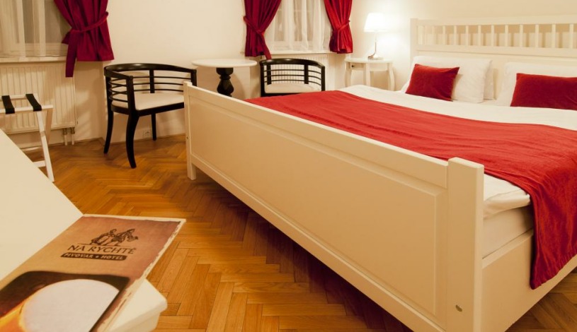 Pivovar Hotel Na Rychtě Ústí nad Labem - Dvoulůžkový pokoj - twin bed - oddělená lůžka
