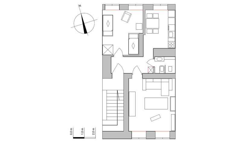 Apartment Piwna Gdańsk - Apt 74104