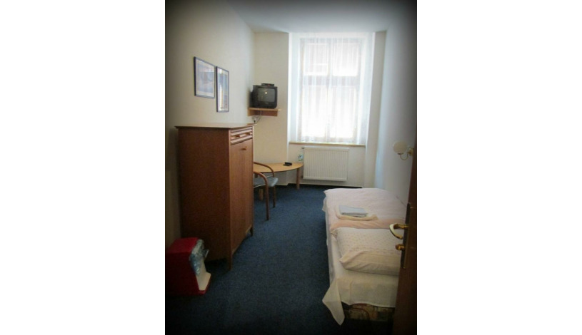 Penzion Q Stříbro - Jednolůžkový pokoj