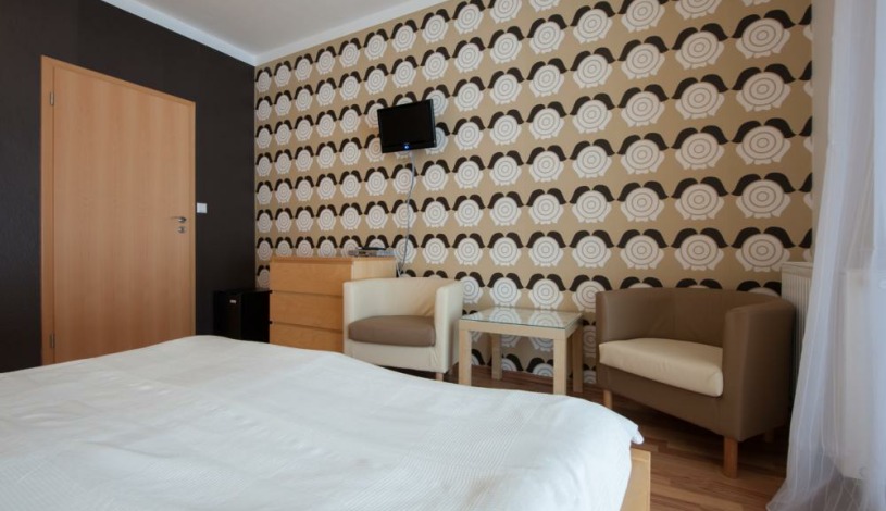 Pension Pod Skalkou Český Krumlov - č.1, č.2 - Dvoulůžkový pokoj s terasou