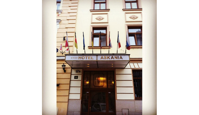 HOTEL ASKANIA Praha - Pokoj pro 1 osobu, Dvoulůžkový pokoj s oddělenými postelemi, Apartmá Junior, 1-ložnicové apartmá