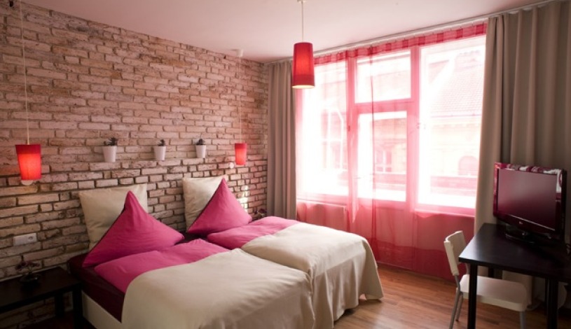 Aparthotel PurPur Praha - Zweibettzimmer