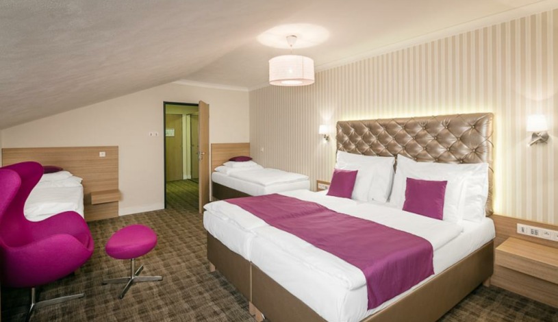 Pytloun Wellness Hotel Harrachov**** - Dvoulůžkový pokoj typu Superior s manželskou postelí nebo oddělenými postelemi