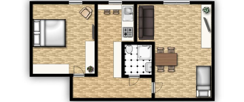 Apartment Rajska Gdańsk - Apt 27318