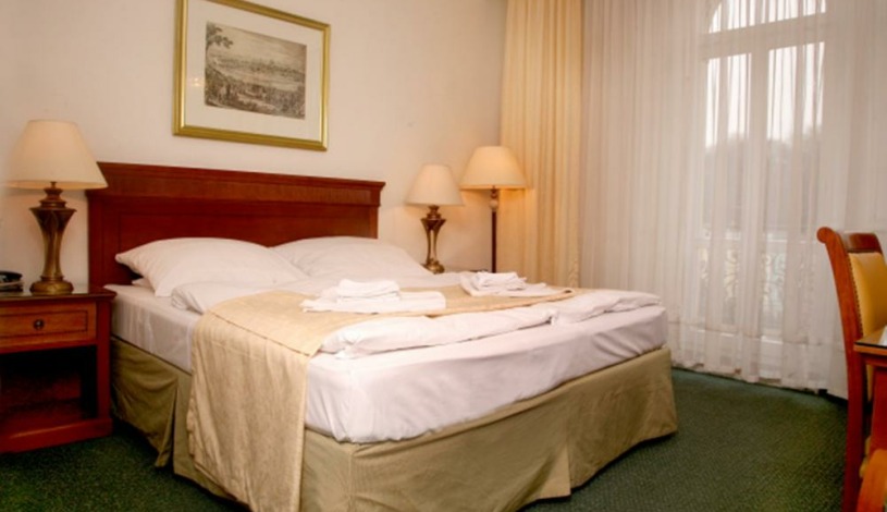 Hotel Romania Karlovy Vary - Dvoulůžkový pokoj Standard s výhledem do dvora