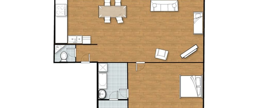 Apartment Rue Auguste Orts Brussel - Bourse 5