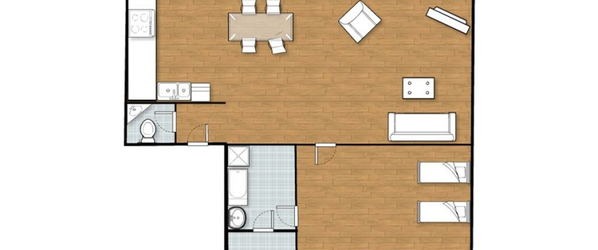 Apartment Rue Auguste Orts Brussel - Bourse 2