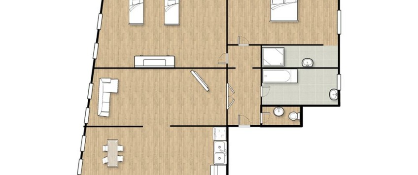 Apartment Rue Auguste Orts Brussel - Auguste 2