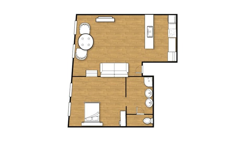 Apartment Rue de Bon Secours Brussel - Manneken 1