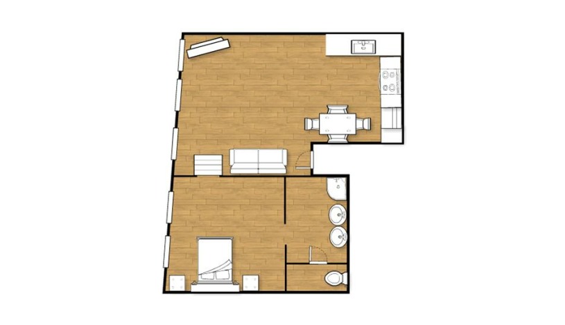 Apartment Rue de Bon Secours Brussel - Manneken 2