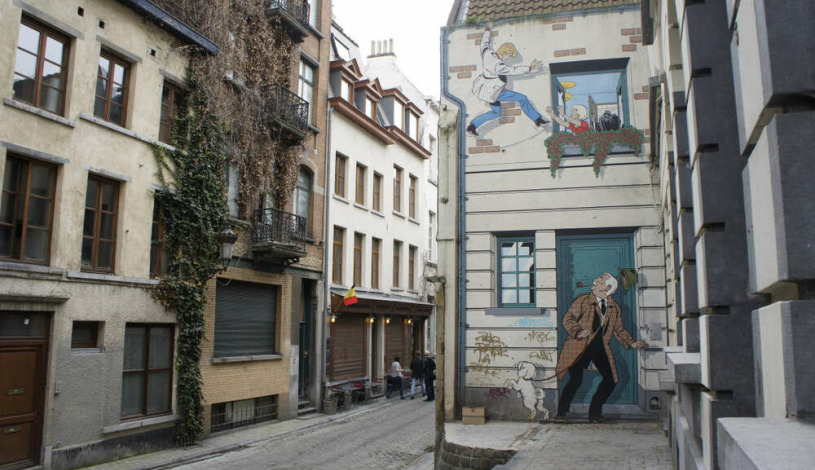 Apartment Rue de Bon Secours Brussel - Manneken 4