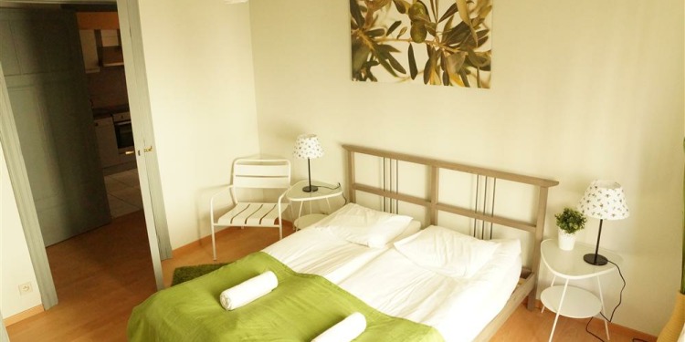 2-Schlafzimmer Appartement Brussel Brüssel Zentrum mit Küche für 6 Personen