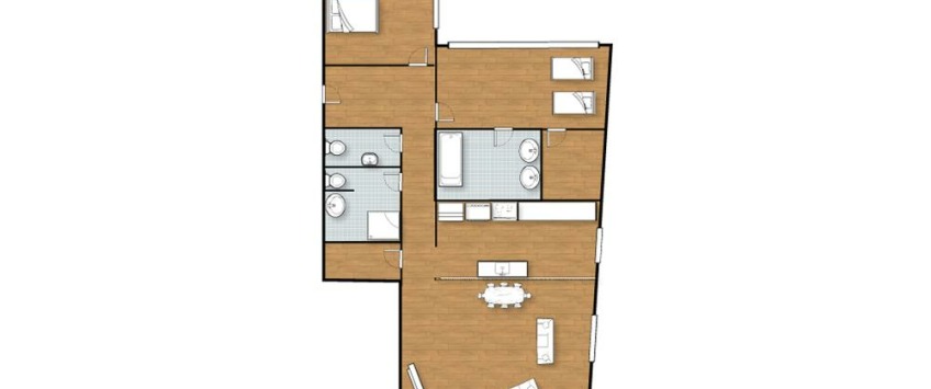 Apartment Rue du Poinçon Brussel - Loft 5