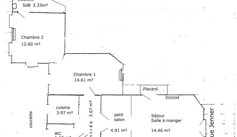 Apartment Rue Jacques Ibert Paris - Apt 20694