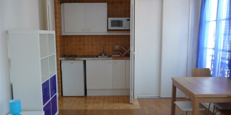 Štúdio (garsónka) Apartmán v Paríži Montmartre s kuchyňou pre 2 osoby