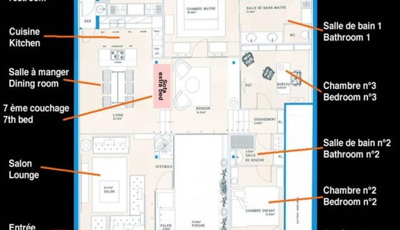 Apartment Rue Lycklama Cannes - Apt 20538