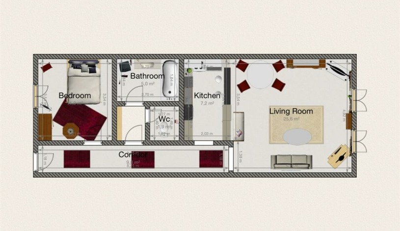 Apartment Rue Saint-Rémi Bordeaux - Apt 22024