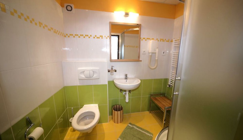 SKLEP accommodation Praha - Dvoulůžkový pokoj s vlastní koupelnou