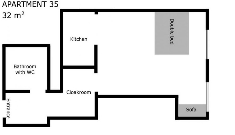 SKLEP accommodation Praha - Apartmán - studio