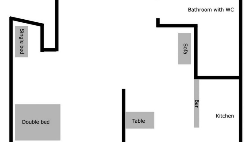 SKLEP accommodation Praha - Apartmán Studio Deluxe