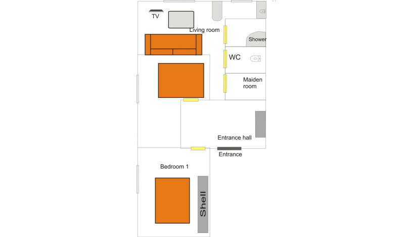 Apartment Skārņu iela Riga - Apt 23830