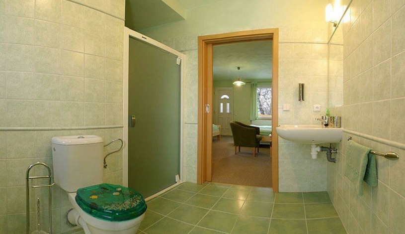 Penzion Sluneční dům Český Krumlov - Zelený pokoj