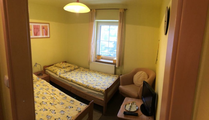Penzion Sluneční dům Český Krumlov - Žlutý pokoj