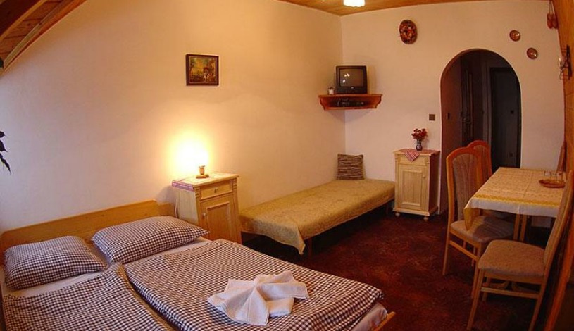 Krausovy boudy Špindlerův Mlýn - Třílůžkový pokoj