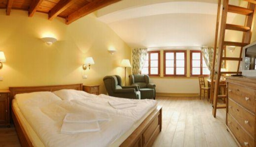 PENSION SLUNEČNICE Špindlerův Mlýn - Čtyřlůžkový pokoj s přistýlkou Deluxe