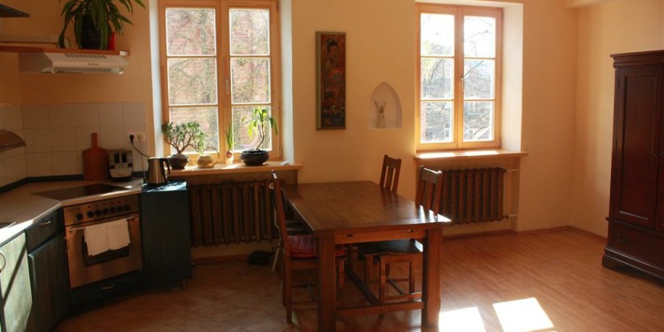 Štúdio (garsónka) Apartmán v Vilnius Senamiestis s kuchyňou pre 3 osoby