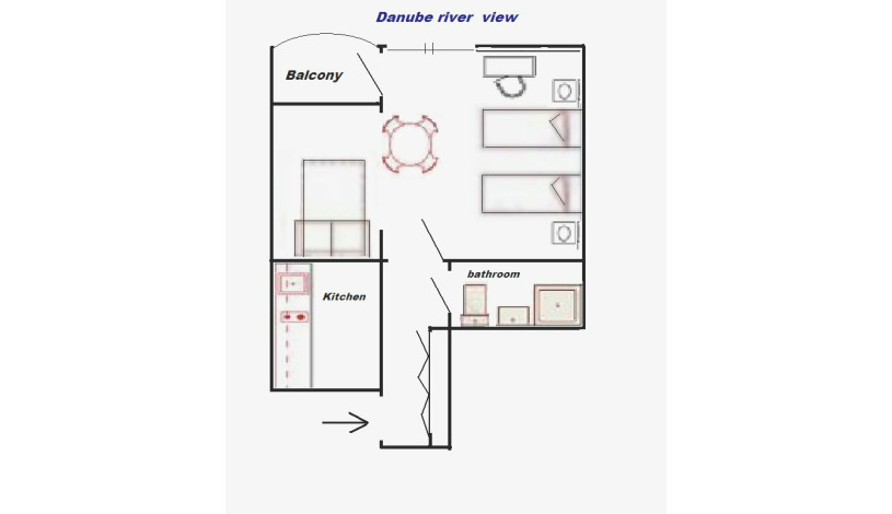Apartment Széchenyi utca Budapest - Apt 30500