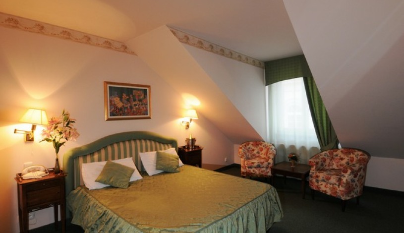 Hotel Tchaikovsky Praha - Einbettzimmer, Zweibettzimmer