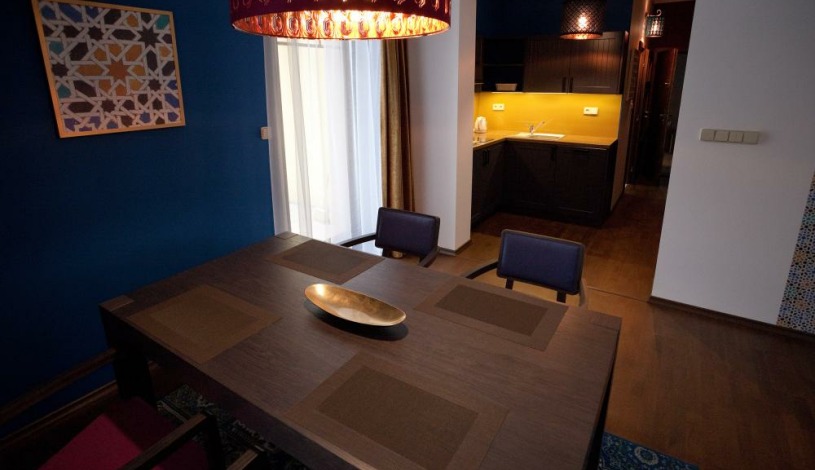 Vila Terra Luhačovice - Dvoupokojový apartmán s kuchyňkou, balkónem