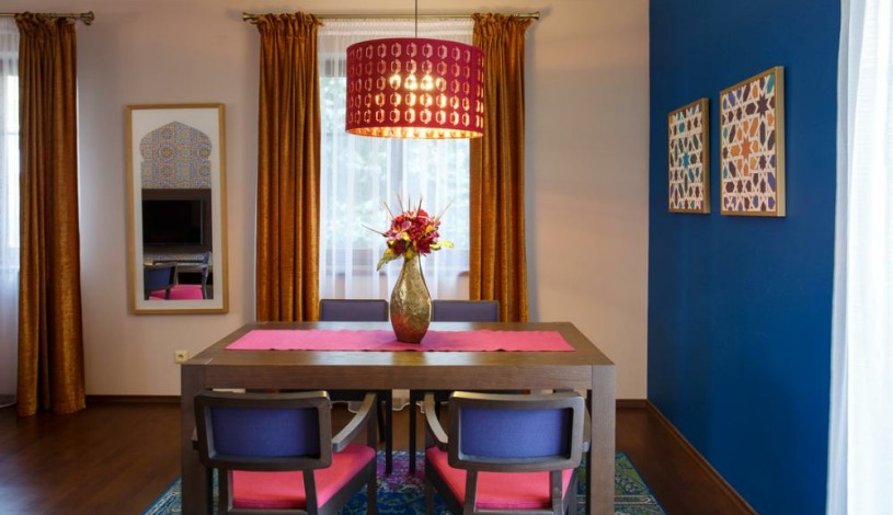 Vila Terra Luhačovice - Dvoupokojový apartmán s kuchyňkou, balkónem