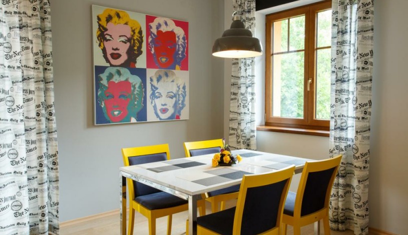 Vila Terra Luhačovice - Dvoupokojový apartmán s kuchyňkou, balkónem