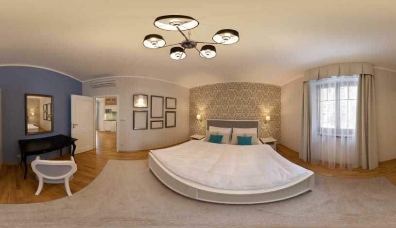 Vila Terra Luhačovice - Dvoupokojový apartmán s kuchyňkou, balkónem