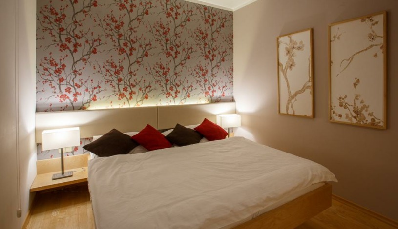 Vila Terra Luhačovice - Dvoupokojový apartmán s kuchyňkou, balkónem