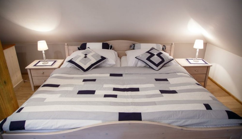 Vila Terra Luhačovice - Dvoulůžkový podkrovní pokoj s lednicí