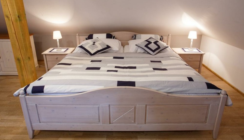 Vila Terra Luhačovice - Dvoulůžkový podkrovní pokoj s lednicí