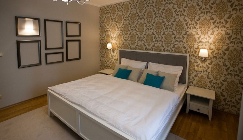 Vila Terra Luhačovice - Dvoupokojový apartmán s kuchyňkou, balkónem