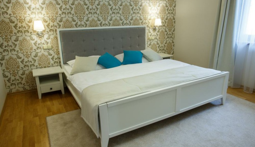 Vila Terra Luhačovice - Dvoupokojový apartmán s kuchyňkou, balkónem