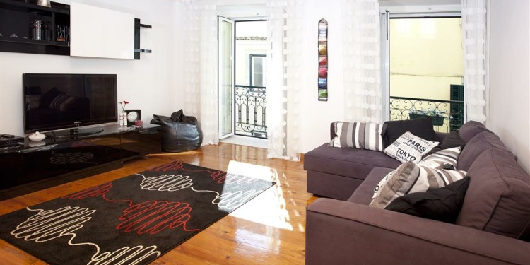 1-bedroom Lisboa Encarnação with kitchen for 4 persons