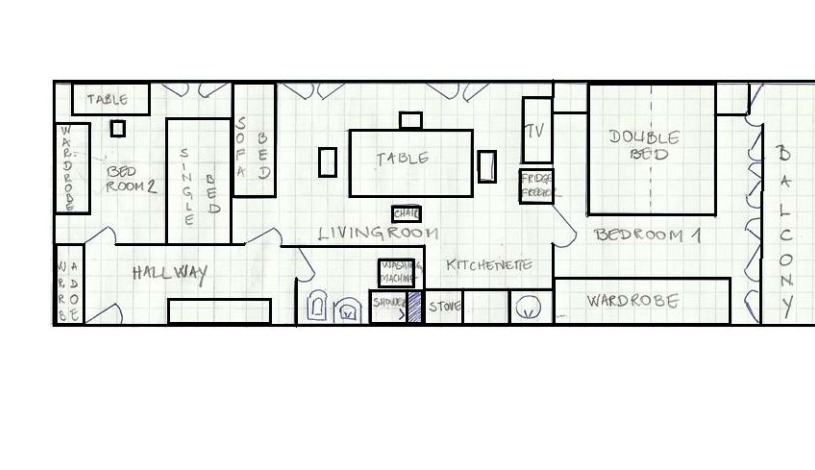 Apartment Trg Hrvatske bratske zajednice Split - Apt 32011